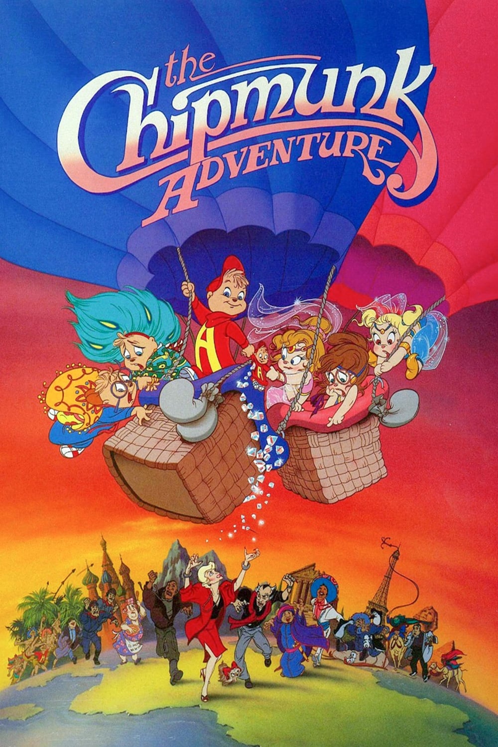 the chipmunk adventure poster